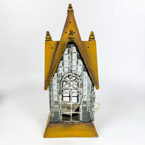 Echo Valley Pennington Lantern Architectural 11.5 Stained Glass Gazebo Chapel - Picture 2 of 6